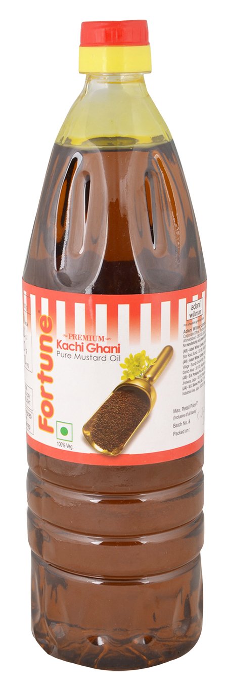 Fortune Premium Pure Mustard Oil - Kachi Ghani, 1L Bottle (B01HGWHAY8) Amazon Price History, Amazon Price Tracker