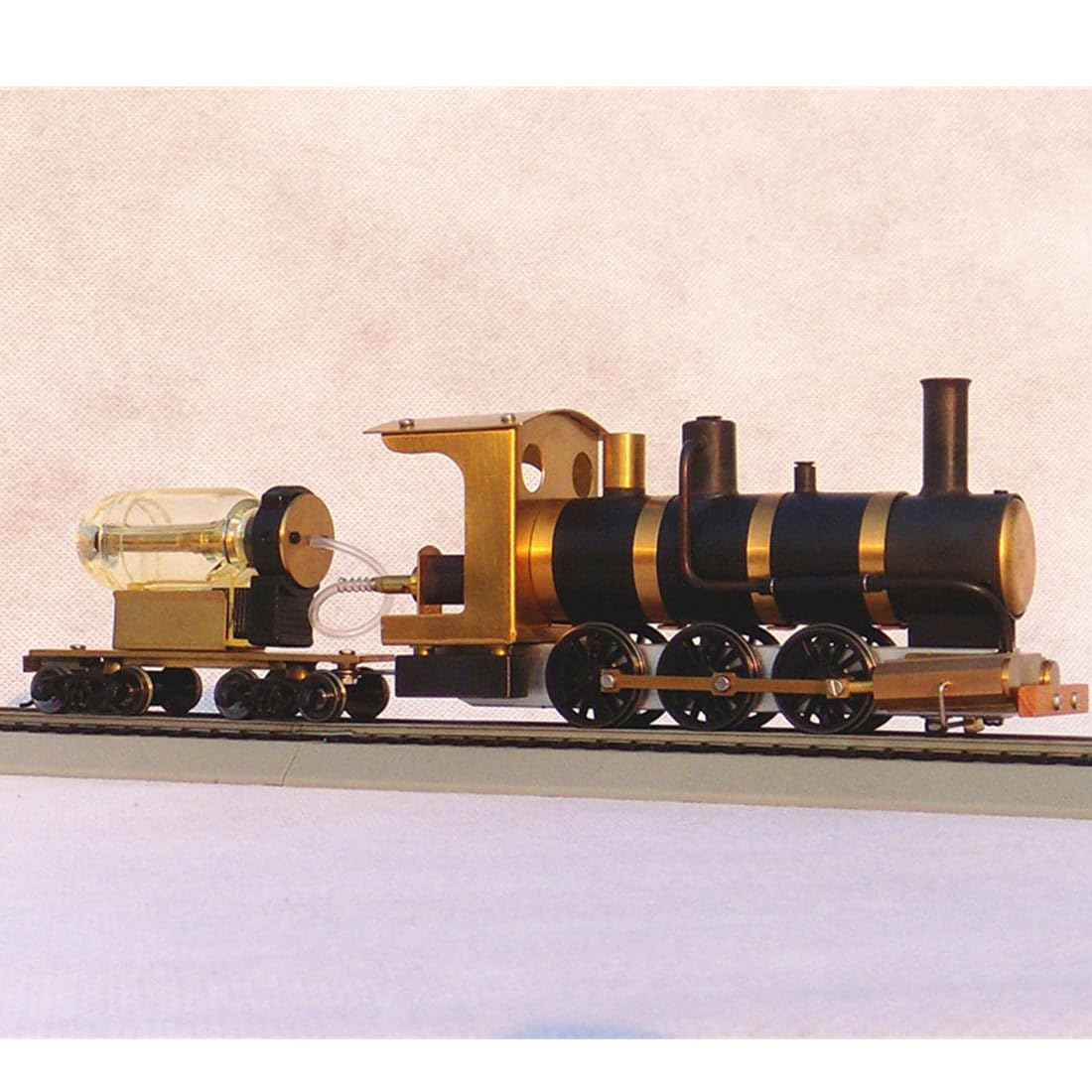 Kit de locomotive de traction échelle 1/87 HO train à vapeur avec machine à vapeur oscillante à deux cylindres