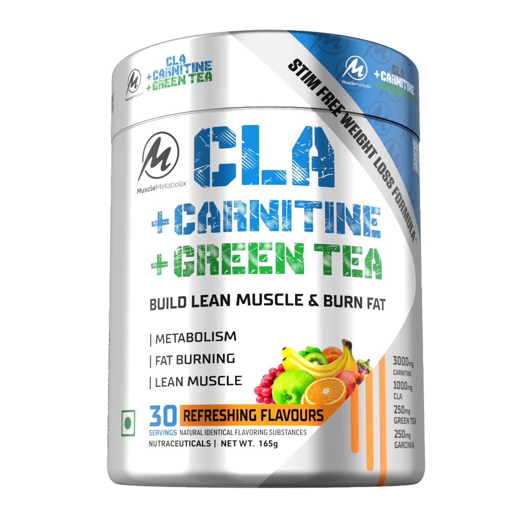 Muscle Metabolix Cla+ 3000mg Carnitine+ Green Tea+ Garcinia Cambogia Stim Free Fat Loss for Women & Men for Weight Loss Management, Boost Metabolism. FREE T-SHIRT (ORANGE) (B0BLCZ767G) Amazon Price History, Amazon Price Tracker