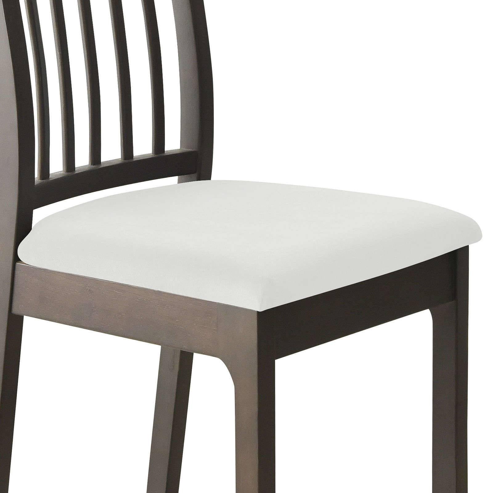 Housse de chaise de salle à manger velours extensible durable grise