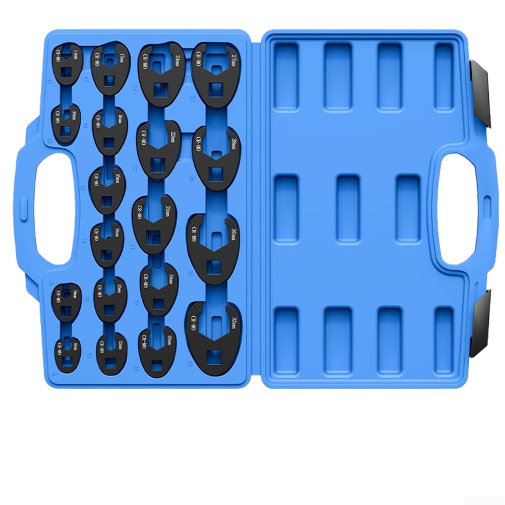 à tuyau acier 8-32mm U pour robuste à tuyau acier 8-32mm U(19-Piece Set)