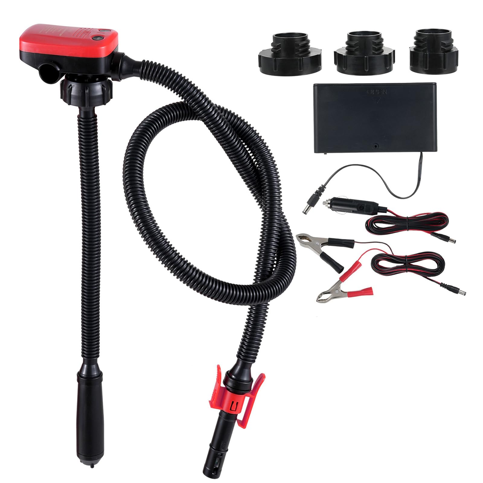 Bombas de transferencia de aceite eléctricas portátiles de 12 V con 3 modos de potencia para gasolina, aceite, agua y otras bombas de líquidos eléctricos
