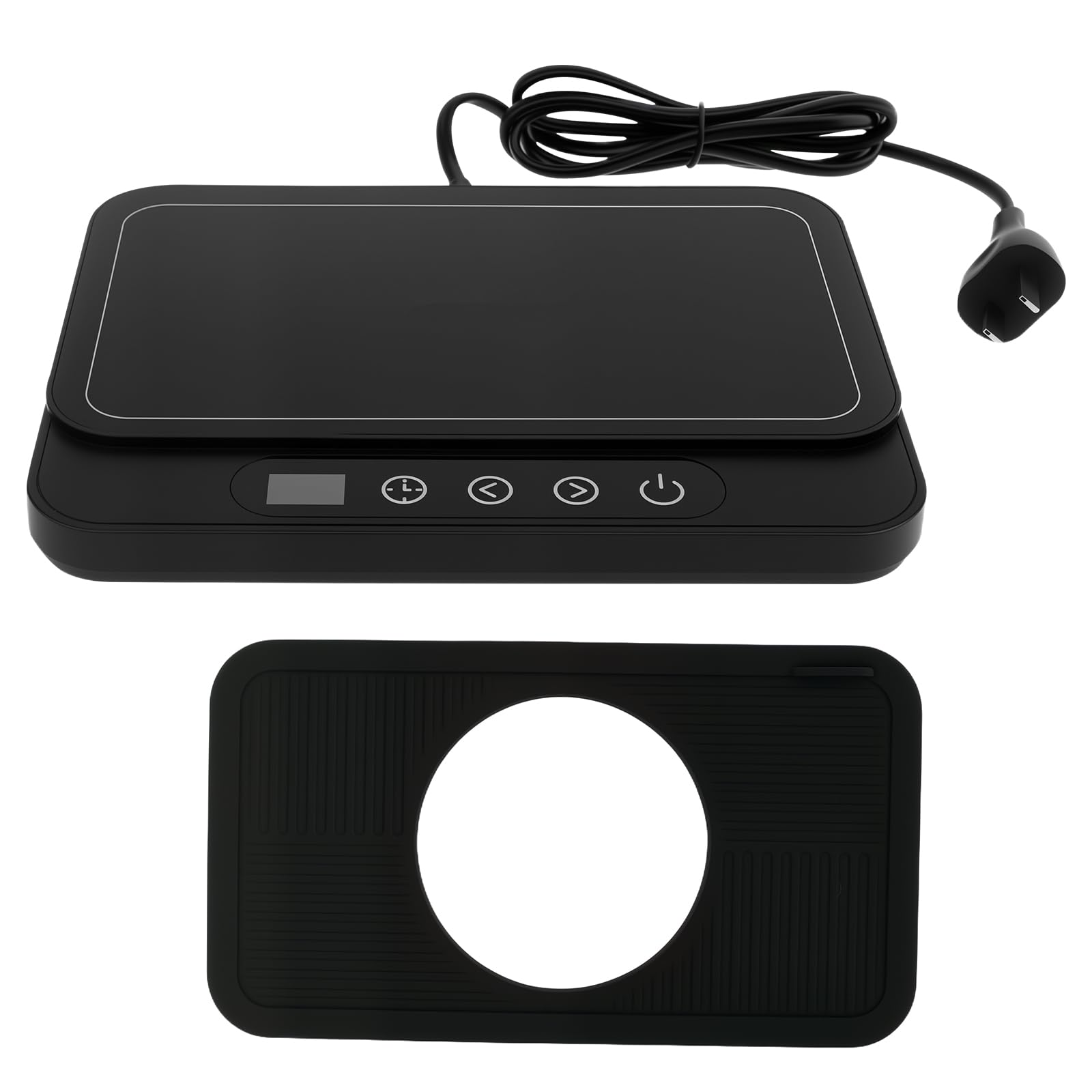 Coffee Cup Warmer, Desk Mug Warmer, Coffee Cup Heater, Coffee Warmer Plate with 1 to 12H Auto Shut Off Function Practical Coffee Warmer for Milk Tea Beverages