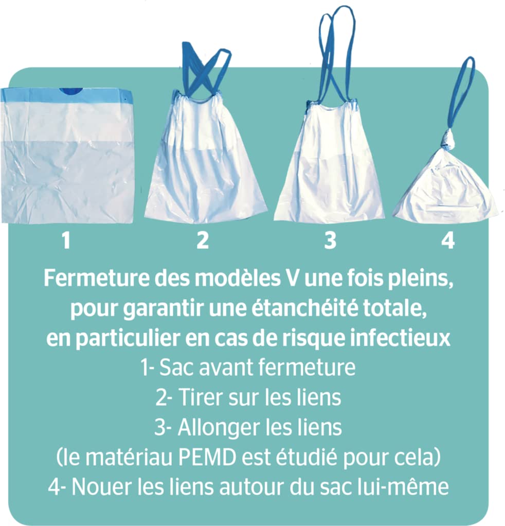 80 Sacchetti Per Vomito con tampone assorbente gelificante antiodore. Stop odori. Massima igiene.