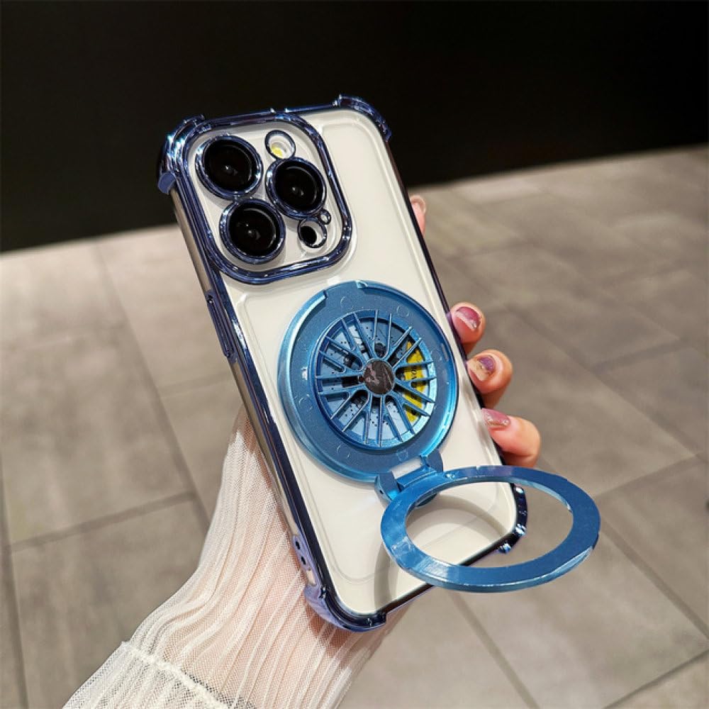 Étui antichoc pour iPhone 14 Pro avec protection d'objectif intégrée PeakBlue