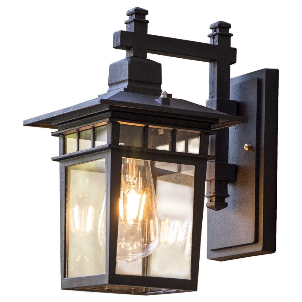 OZBMA Wall Mounted Light European Retro Outdoor Patio Lights Waterproof Villa Decoration Lamps E26/E27 Edison Illumination Exterior Garden Doorway Lighting Reading