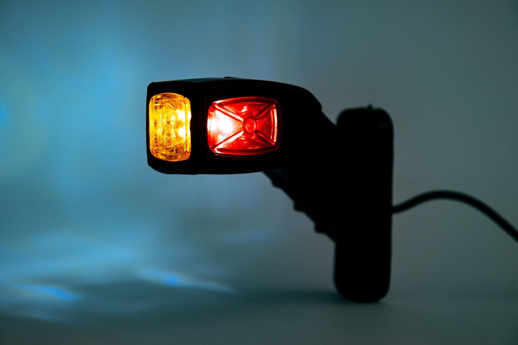 4?x 12?V/24?V Seite Outline Board End Marker LED Lichter Truck Trailer Chassis Kippmulde Caravan Camper rot wei? orange