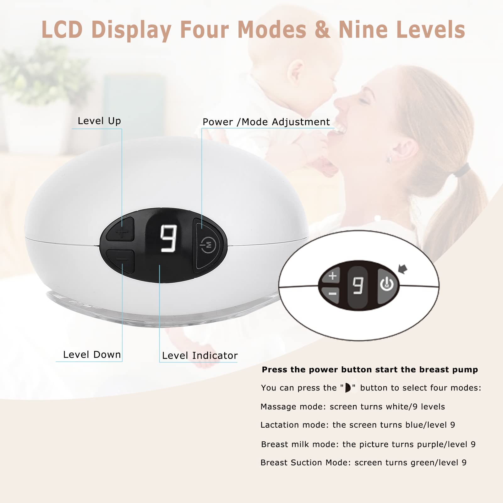 Kircuit 5V USB Type C AC/DC Adapter Compatible with Momcozy S12 S12-11 S12-1 M1 S1211 S121 Wearable Breast Pump Portable Electric Breastpump 5VDC 1A 5.0V 1000mA USB-C Power Supply Battery Charger PSU