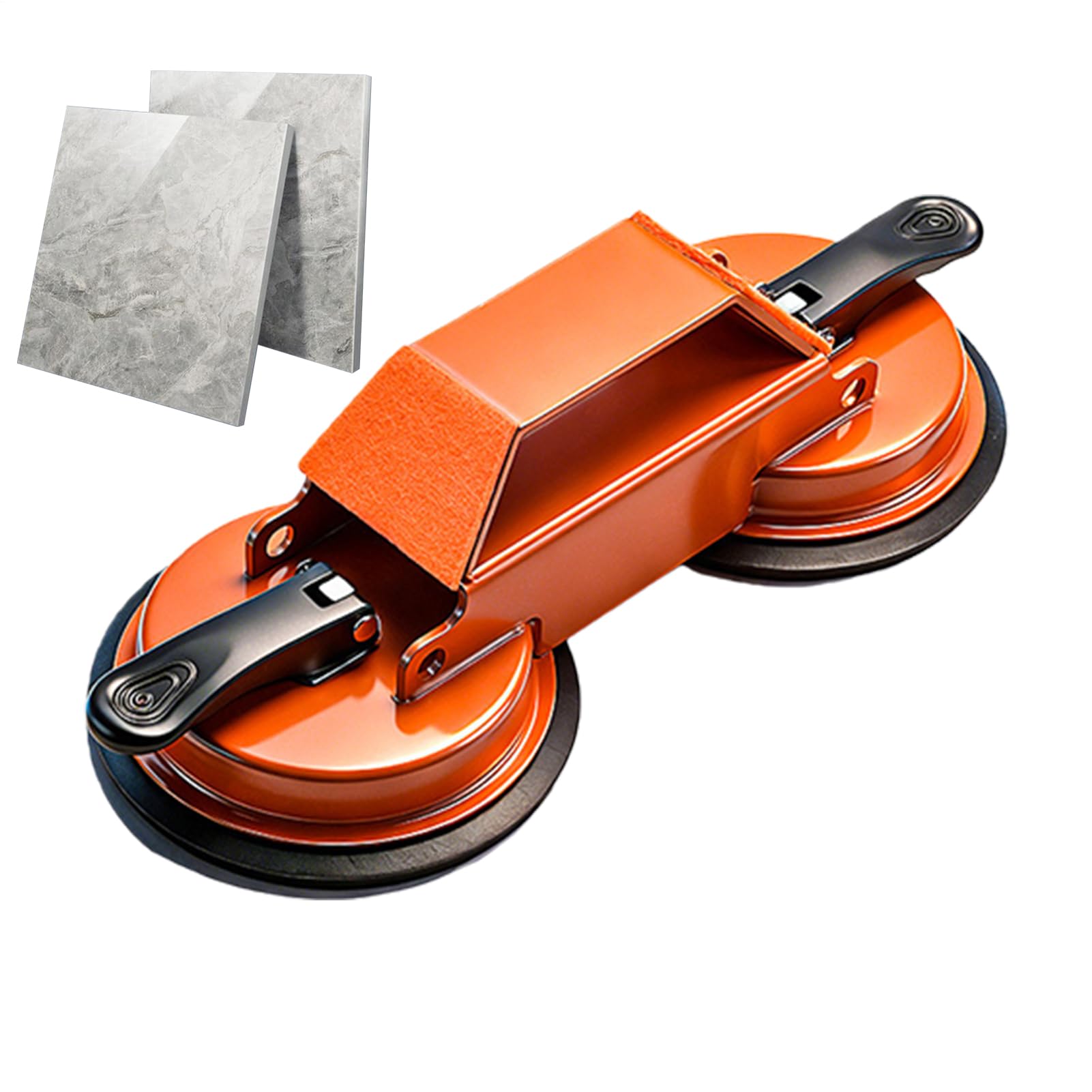 Laminate Floor Repair Tool - Adjustable Closing Suction Cup, Heavy Duty Aluminum Handle Lifter, Floating Wood Plank, Tile Glass Carrier
