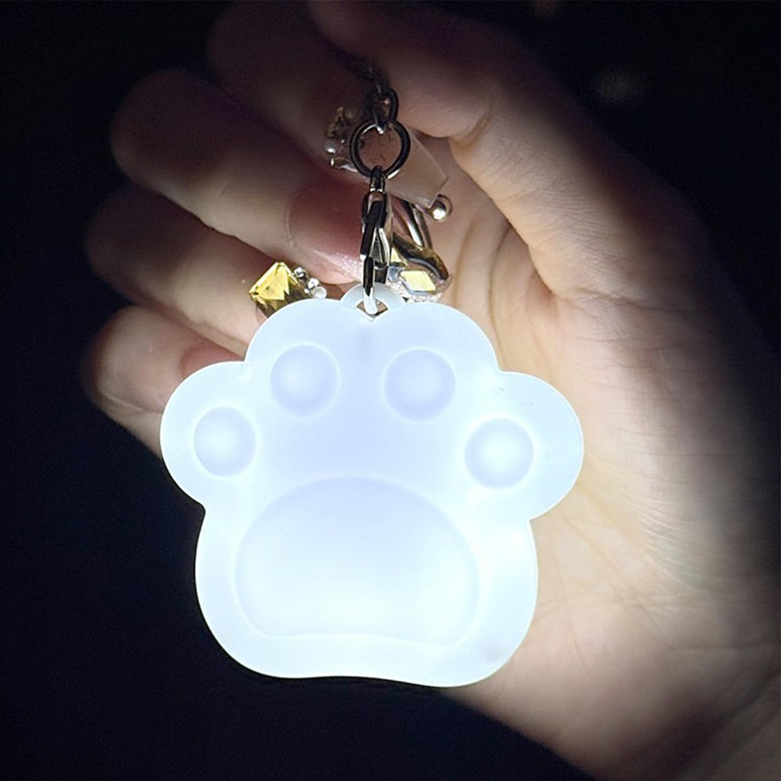 Rechory Handbag Light - Portable Cat Claws Cloud LED Lamp | Touch Activated Bed Lamp - for Purse Handbags Backpack Wallet Women Girls Ladies