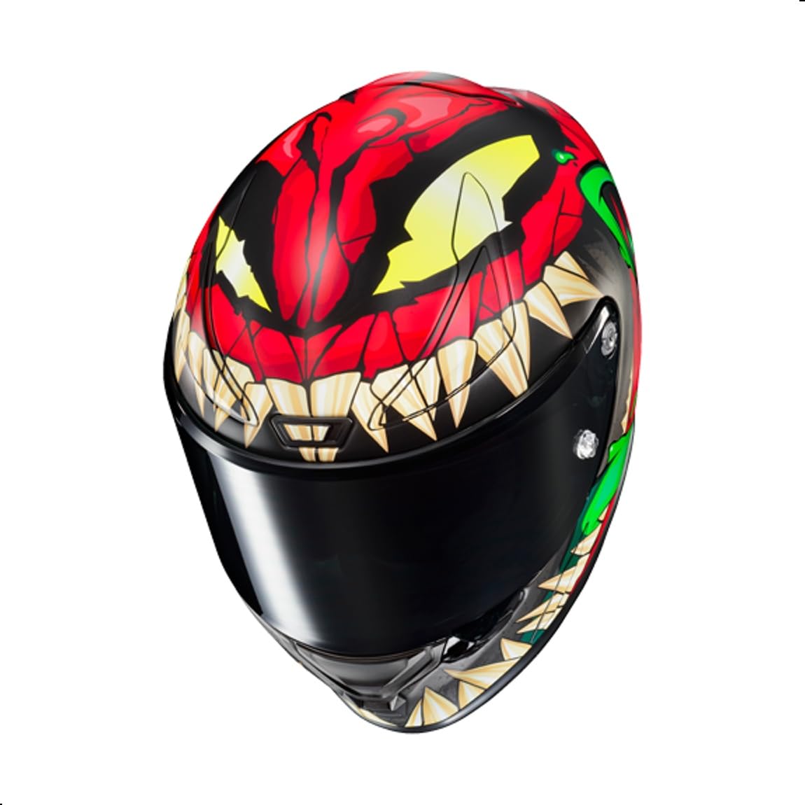 Amazon.com: HJC RPHA 1N Toxin Marvel Motorcycle Helmet with HJ-35