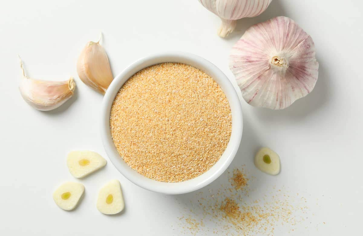 Veganic Organic Garlic Powder | DEHYDRATED Garlic Powder | Lehsun Ka powder | Lehsoon Pisa hua (400 g) 1
