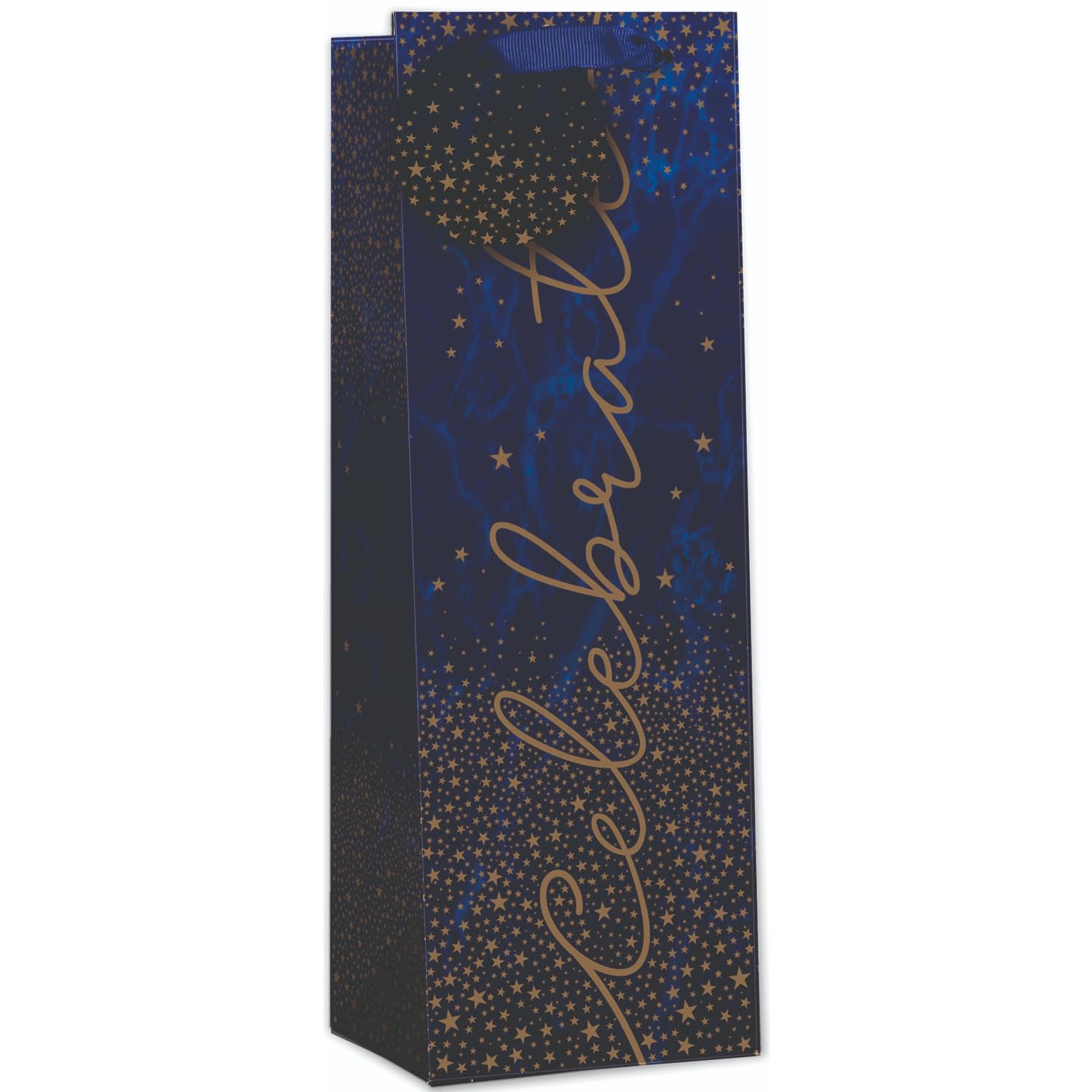 AbbeyShake bottle gift bags one size multicoloured - Pack of 6 (Golden celebrate) โ image 1