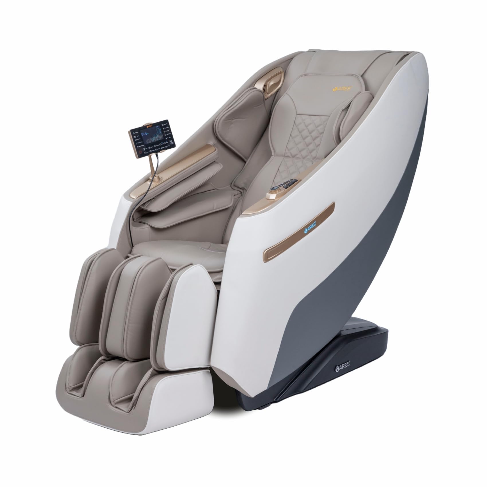 ARES uRoyal Massage Chair (3 Years Warranty) 3D Super long SL-Track massage | 12 Auto massage program | Heating | Voice control | 3 Zero-gravity positions | 3D Digital Bluetooth