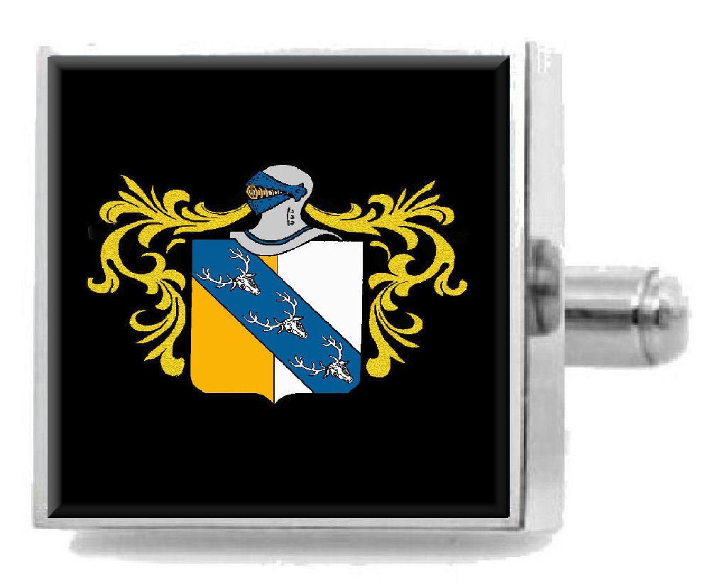 Clip para corbata Stanley Irlanda con escudo grabado y bolsa 5
