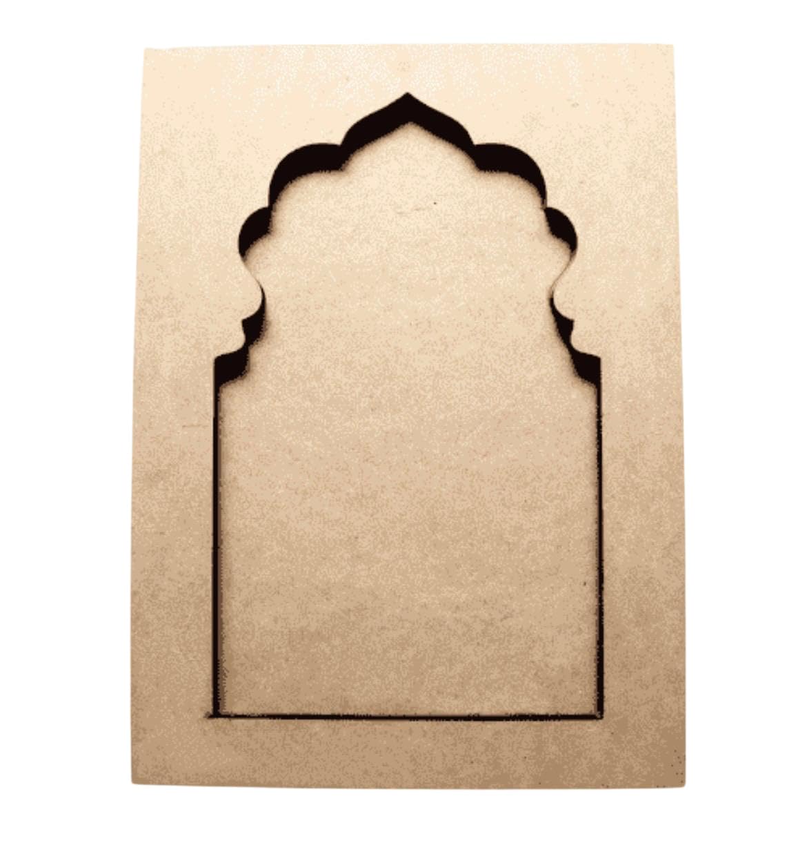 Pichwai Style Cow Jharokha MDF Wall Décor, Decorative DIY Wooden Cutout for Painting Craft Home Decoration and Creative Projects-image-41