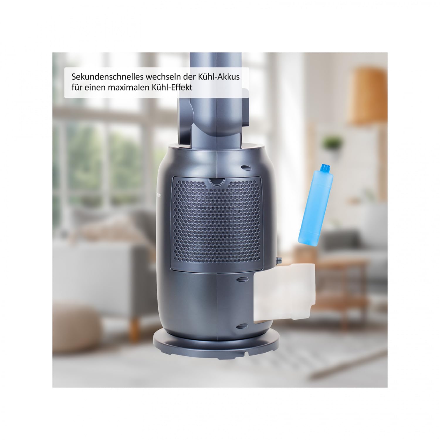 INVICTUS AIR AC7 Kühl-Akku Set 4-tlg., Zubehör, wiederverwendbares Kühlpack, blau