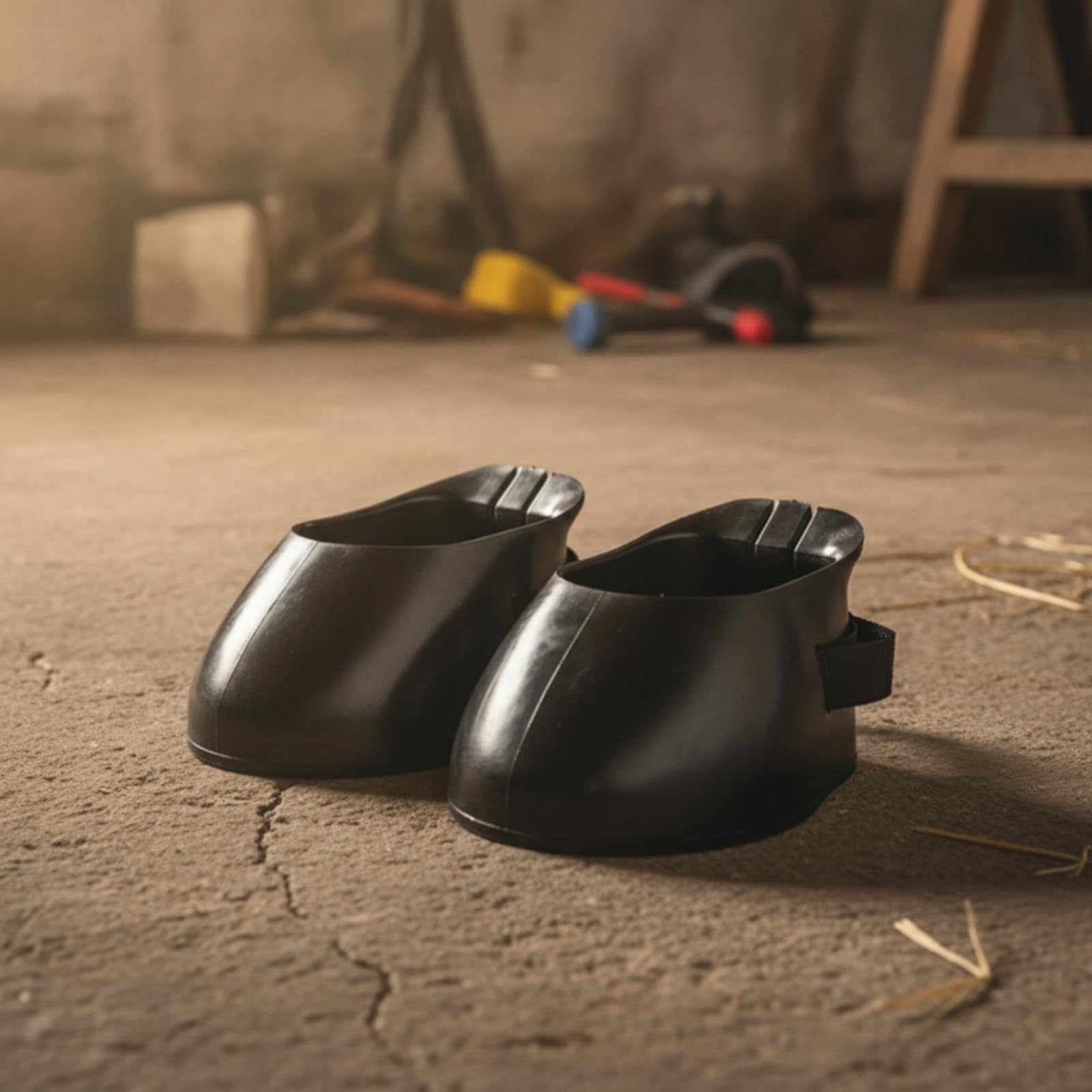 Stivaletti per Zoccoli Protettivo | Antiscivolo, Scarpe per Zoccoli in Gomma, Resistente All'ura, Protezione, Riabilitazione, Cavalli, M