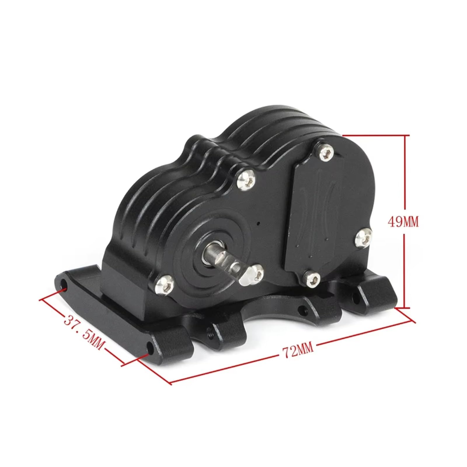 Per SCX10 Per Capra Per TRX4 Per Element Per Enduro Comp Costruzioni Fai Te Telaio Per LCG 1/10 RC Crawler Trasmissione Cambio Con Ingranaggi R2 Parts