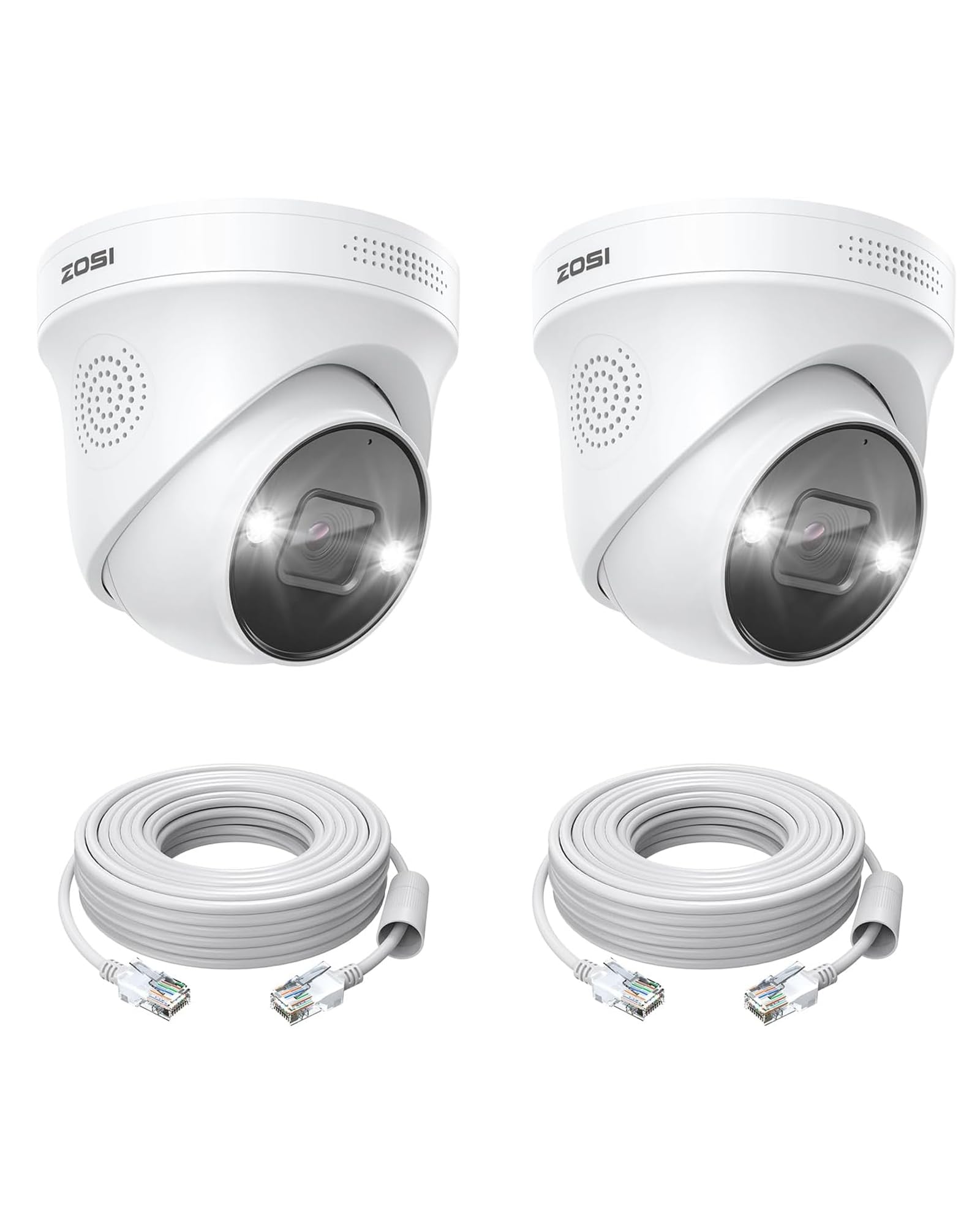 Amazon.com: ZOSI 2-Pack 4K PoE Security Cameras with Ethernet