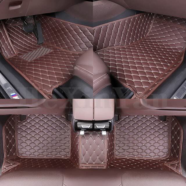 Floor Mats - Custom Car Floor Mats for SUZUKIs S-CROSSs vitara liana sx4 jimny swift Ciaz Ertiga grand vitara Kizashi ALiviso ALTO ignis Splash (coffee)