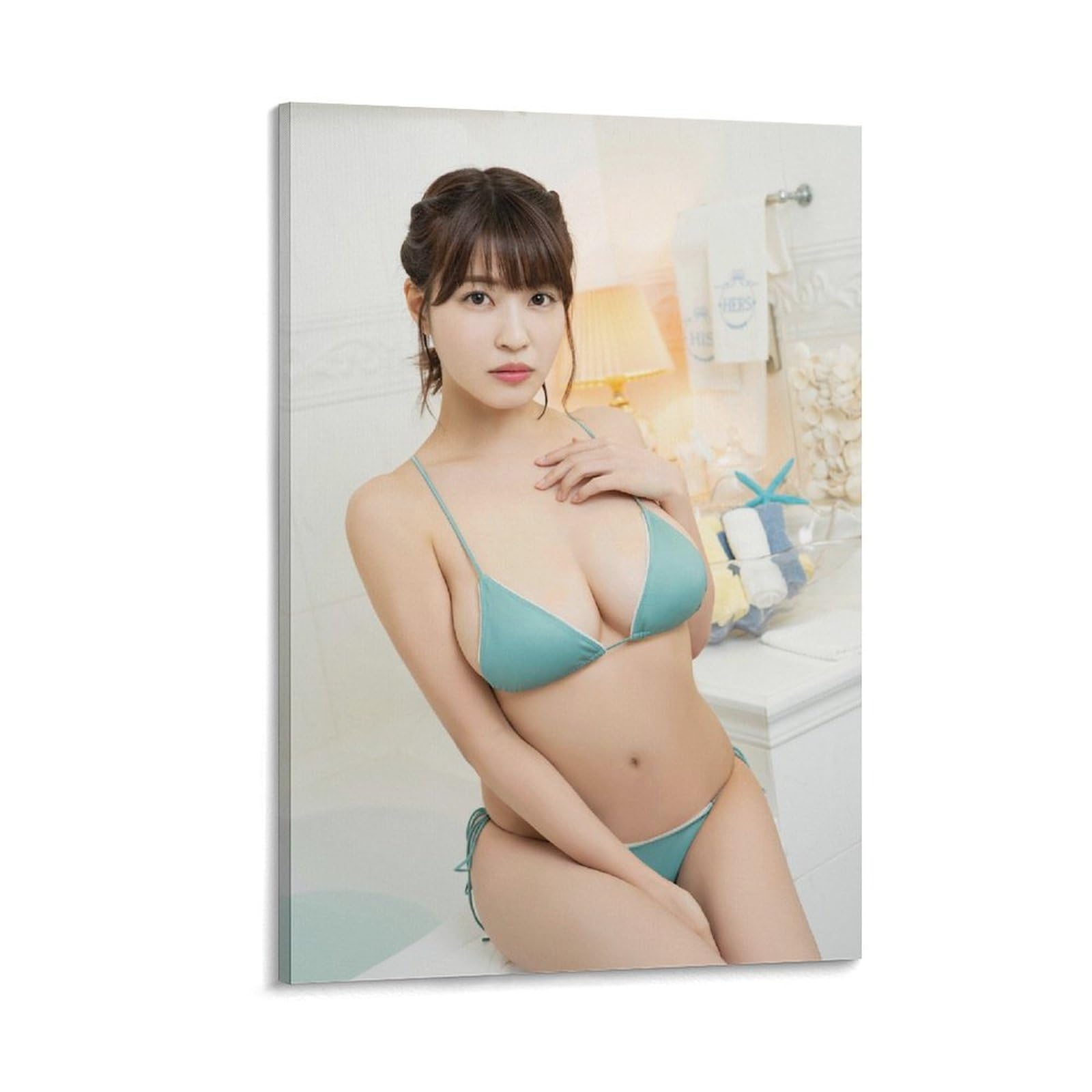 Amazon.co.jp: 岸明日香写真水着ビキニ壁飾りセクシー (1
