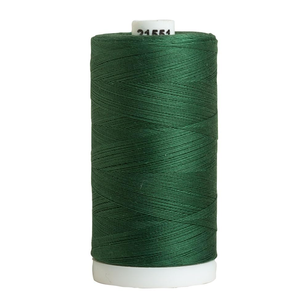 Connecting Threads100% Cotton Sewing Thread - 1200 Yard Spool (Forest)