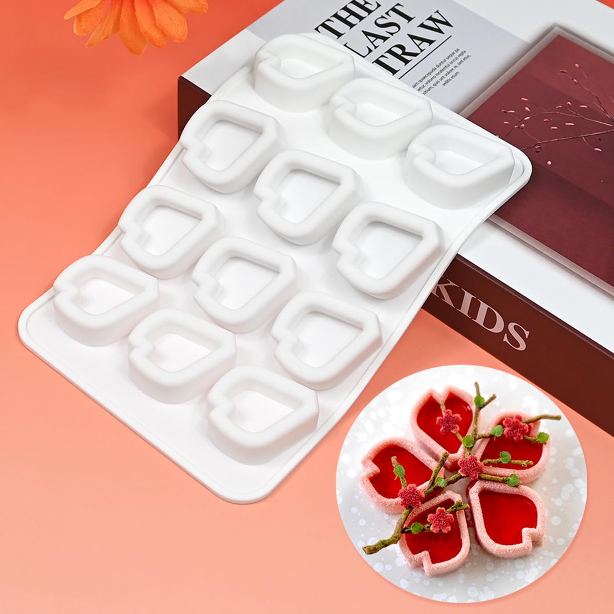 Heart Mousse Cake Mold - Valentine's Day Baking -13