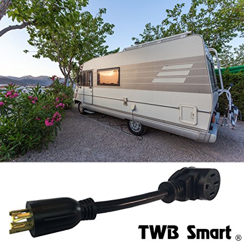 TWB Smart Generator to RV Adapter. NEMA L1430 to NEMA 1450 RV