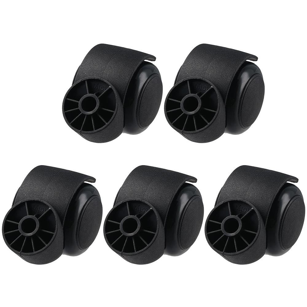 okhobby Chair Roller 5PCS Stemless Chair Casters 2 Inch Furniture Casters Office Chair Furniture Accessories Furniture Feet