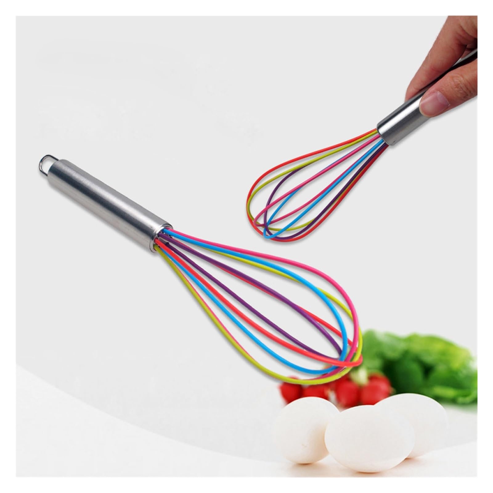 Premier Housewares Frusta In Silicone Verde Lime - Resistente Al Calore Fino A 240°C, Adatta A Pentole Antiaderenti, Lavabile In Lavastoviglie, 39 Cm - 4