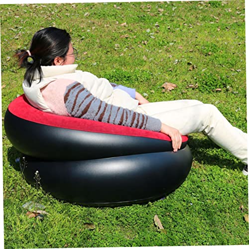 Sofá inflable de PVC plegable asiento portátil para oficina 4