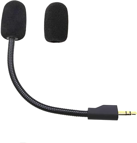 Micrófono de repuesto compatible con Logitech G PRO X 7.1 G Pro Auriculares inalámbricos para juegos, desmontable para eliminar el ruido claro