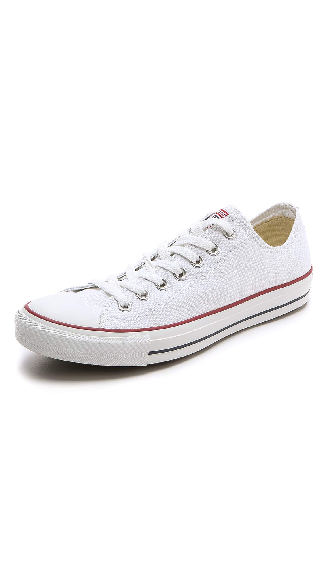 Converse All Star Low Trainers White Canvas - 7 UK