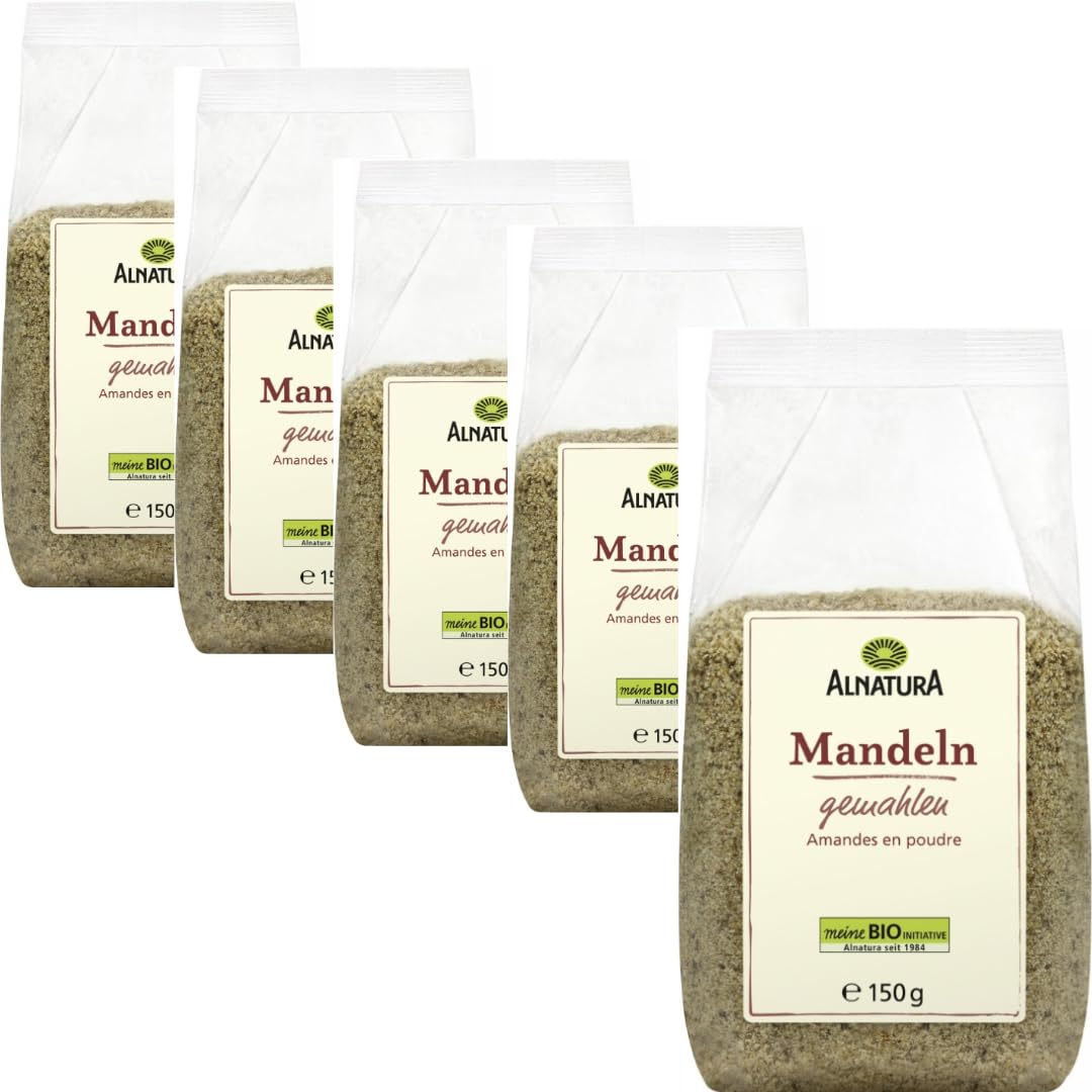 Alnatura Mandeln gemahlen 150 gramm x 5 STÜCK