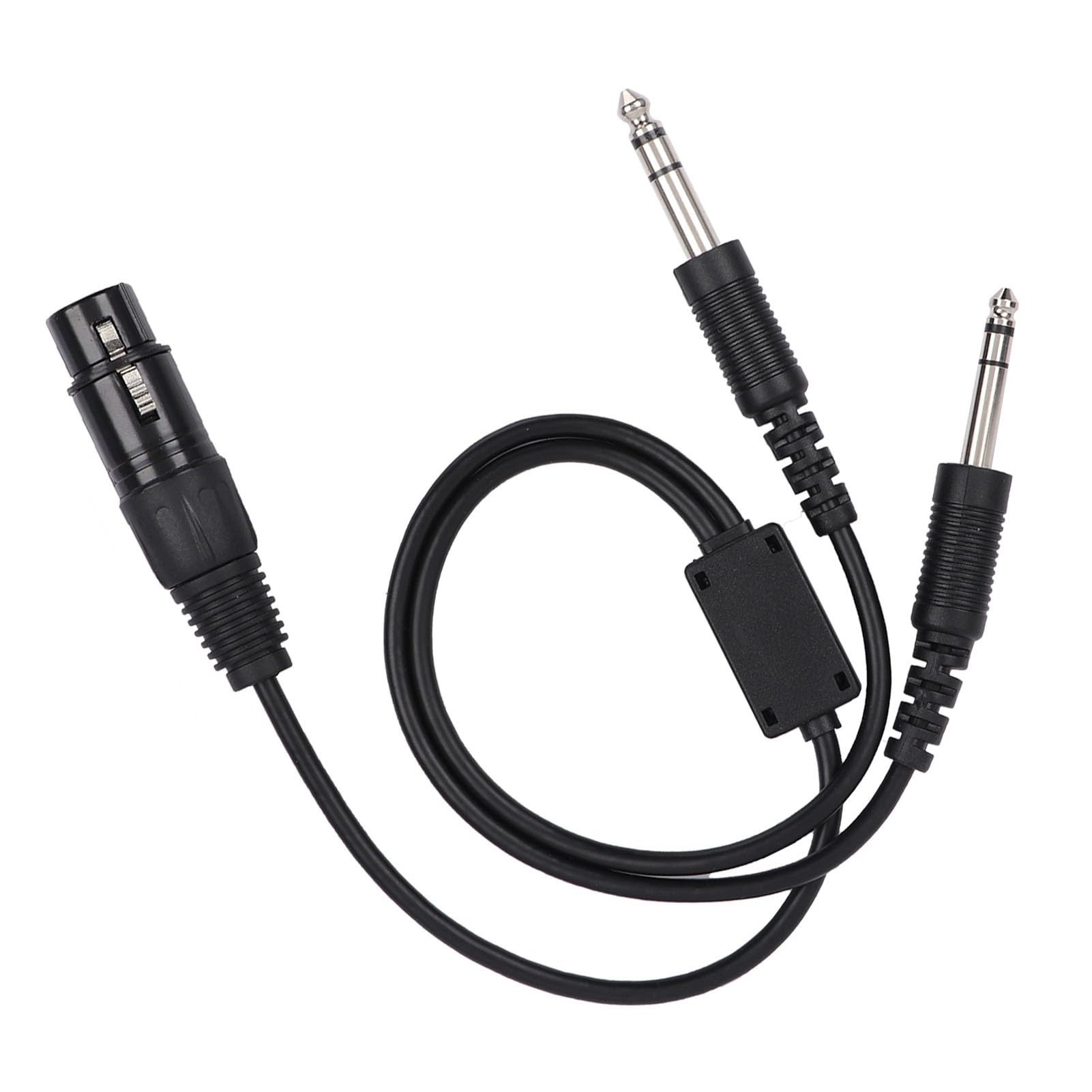 Yosoo Health Gear Cavo Adattatore per Cuffie, da XLR a GA | Cavo per Cuffie Aeronautiche a 5 Pin, Struttura in Metallo ABS, Resistente Schermatura in Kevlar, per Conversione a GA,