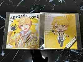 Amazon | AMPTAK × COLORS ミニ色紙 あっきぃ | 色紙 | 文房具