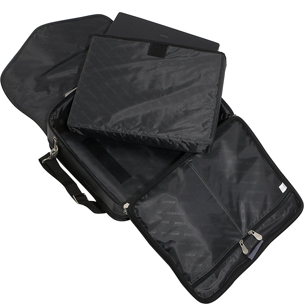 Mobile Edge Laptop Briefcase Bag Compatible with 15.6 Inch PC and Compatible with MacBook 17 Inch, for Men, Women, Business, Work, Navy