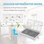 Fresh Flow Refrigerator Air Filter Replacement for Whirlpool W10311524, W10335147, 2319308 Filter for Air1, W10315189 For kitchenaid Refrigerator Air Filters, 3-PACK