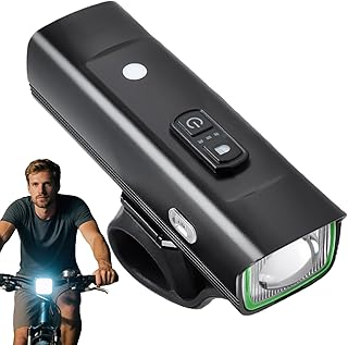 kinrguiyuez LED Bicycle Light - Bright High Lumens Bicycle Headlight - Accessories for Travel Garden Indoor Outdoor Home Camping