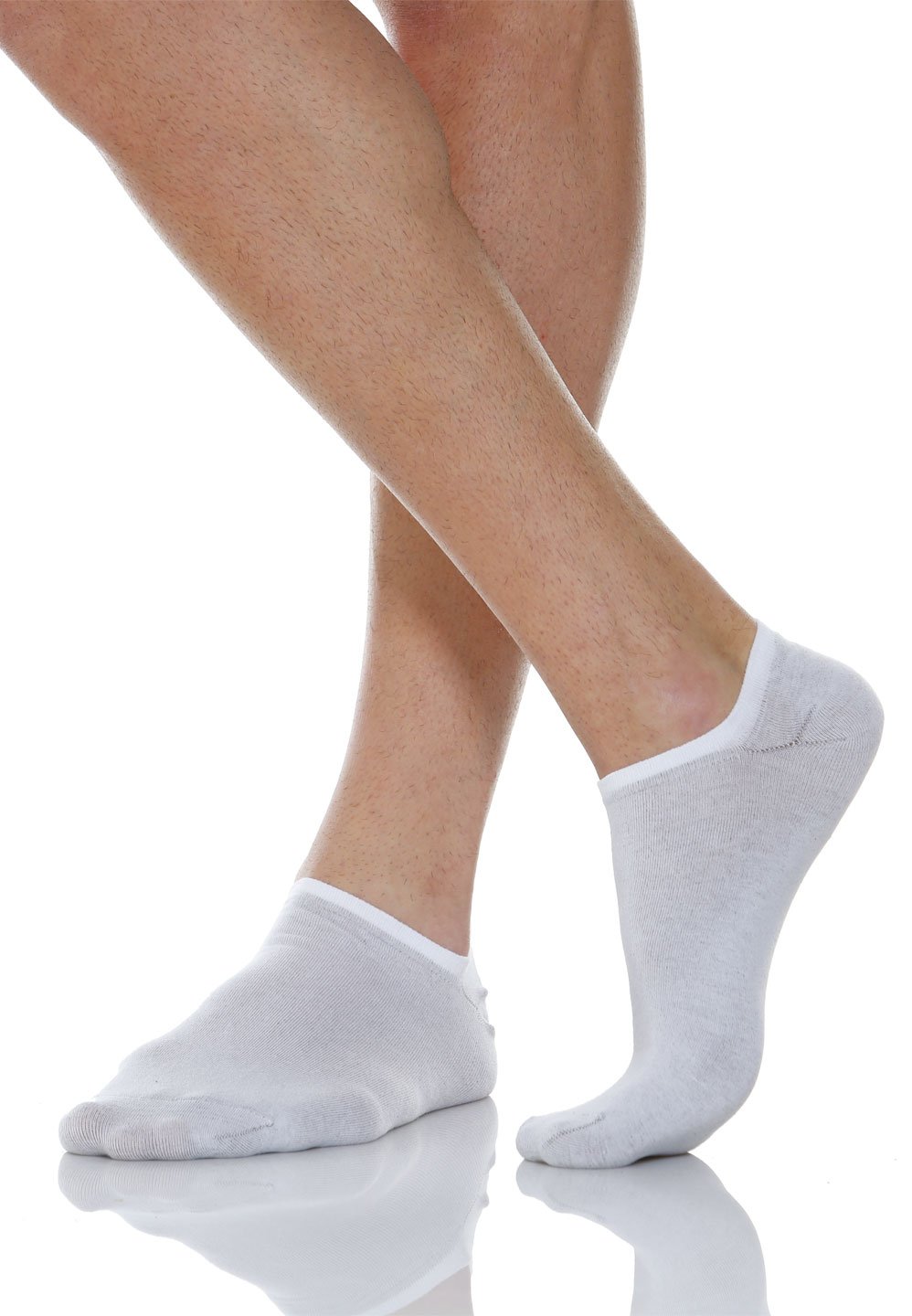 Relaxsan 550S Chaussettes Diabétiques, Homme Femme, Courtes, Chaussettes Invisibles, pour Pieds Sensibles, Respirantes, Coton et Fibres d’Argent