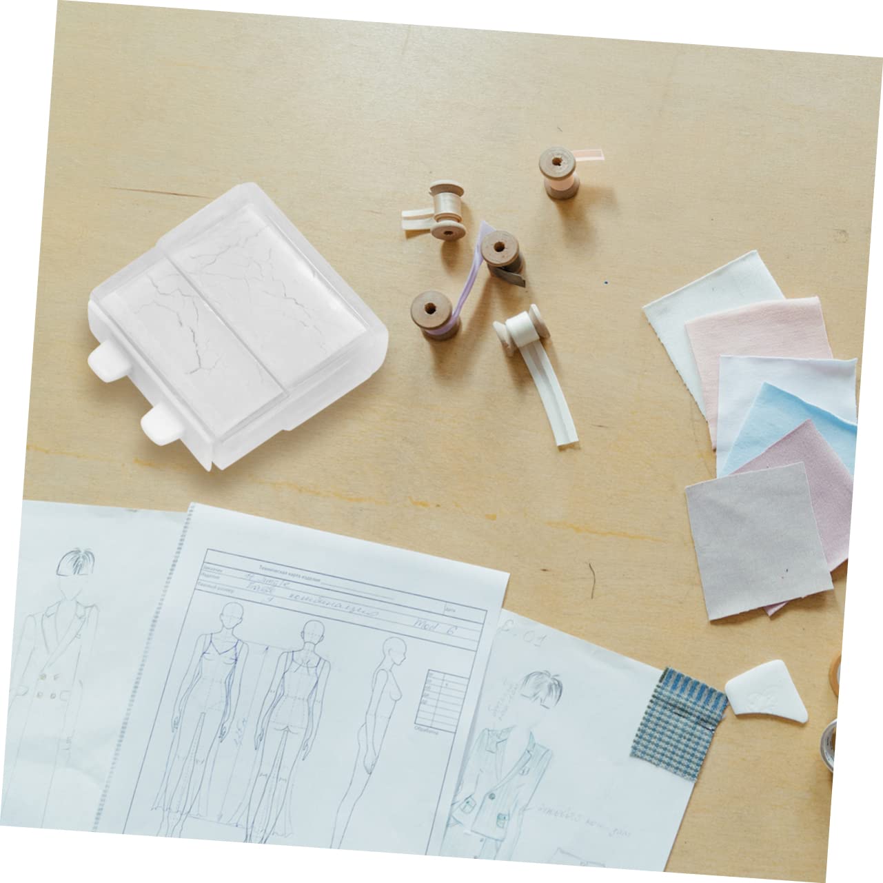 SHINEOFI 30pezzi Gessetti per Sarto Polvere Bianco per Cucito Accessori Pratici per Cucire e DIY per Tessuti e Progetti di Moda