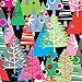 Neon Trees Gift Wrap Flat Sheet 24" X 6' - Holiday Gift Wrapping Paper