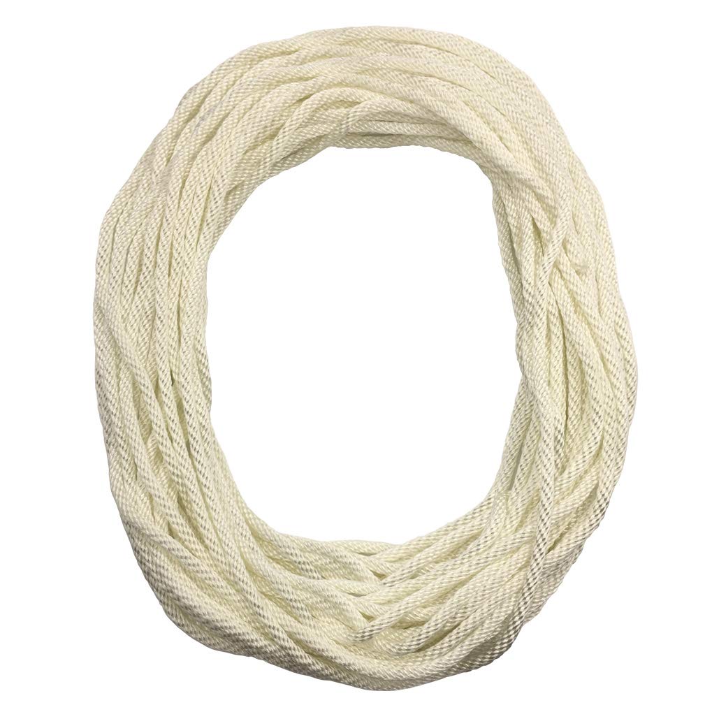 Huouo 5/16" Flagpole Halyard Rope Solid Braid Polyester Flag Halyard