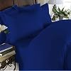 Elegant Comfort 4 Piece 1500 Thread Count Luxury Silky Soft Egyptian Quality Coziest Sheet Set, Full, Bahama Royal Blue