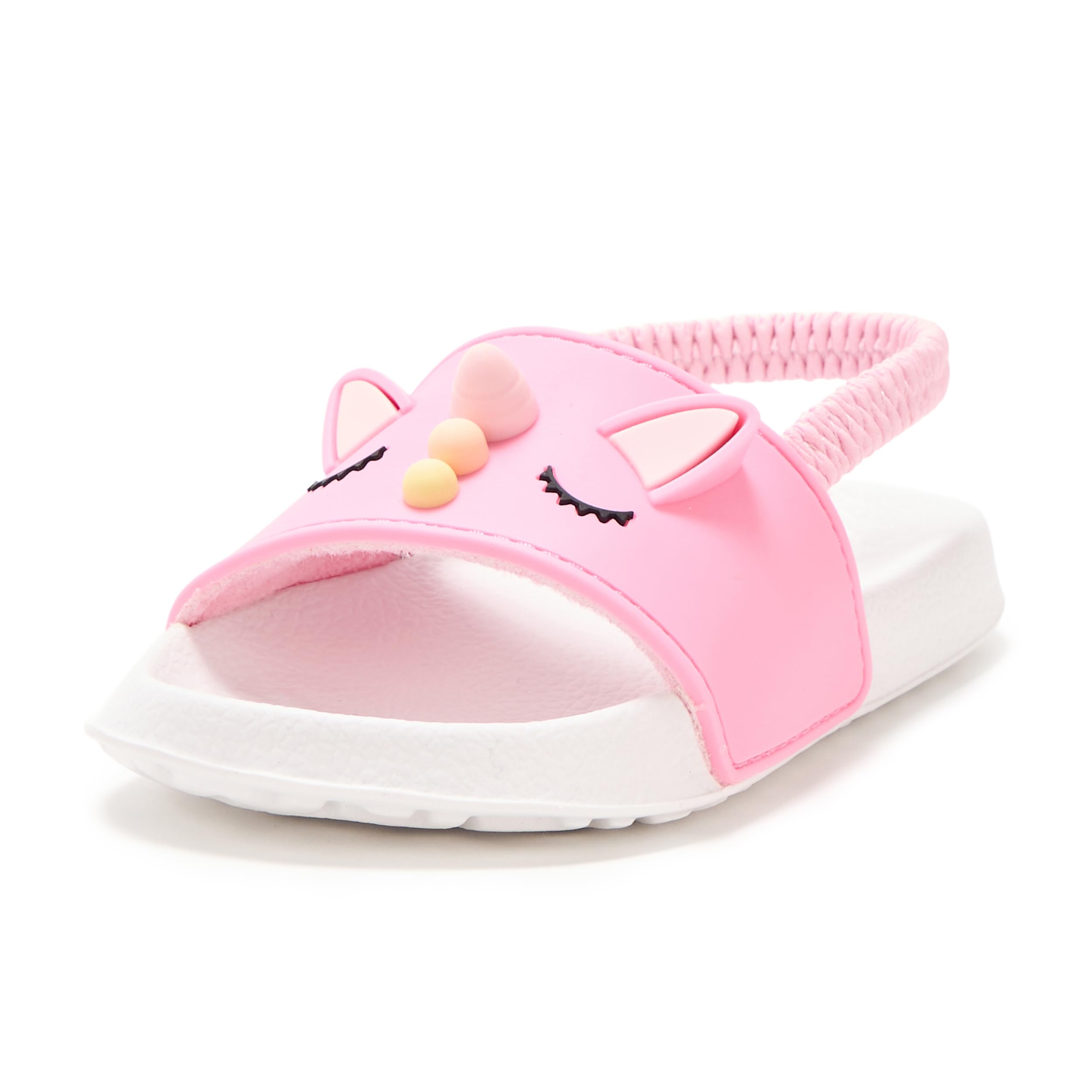 The Children's Place Niemowlęta - dziewczynki And Toddler Everyday Slide Sandals With BackstrapKlapki