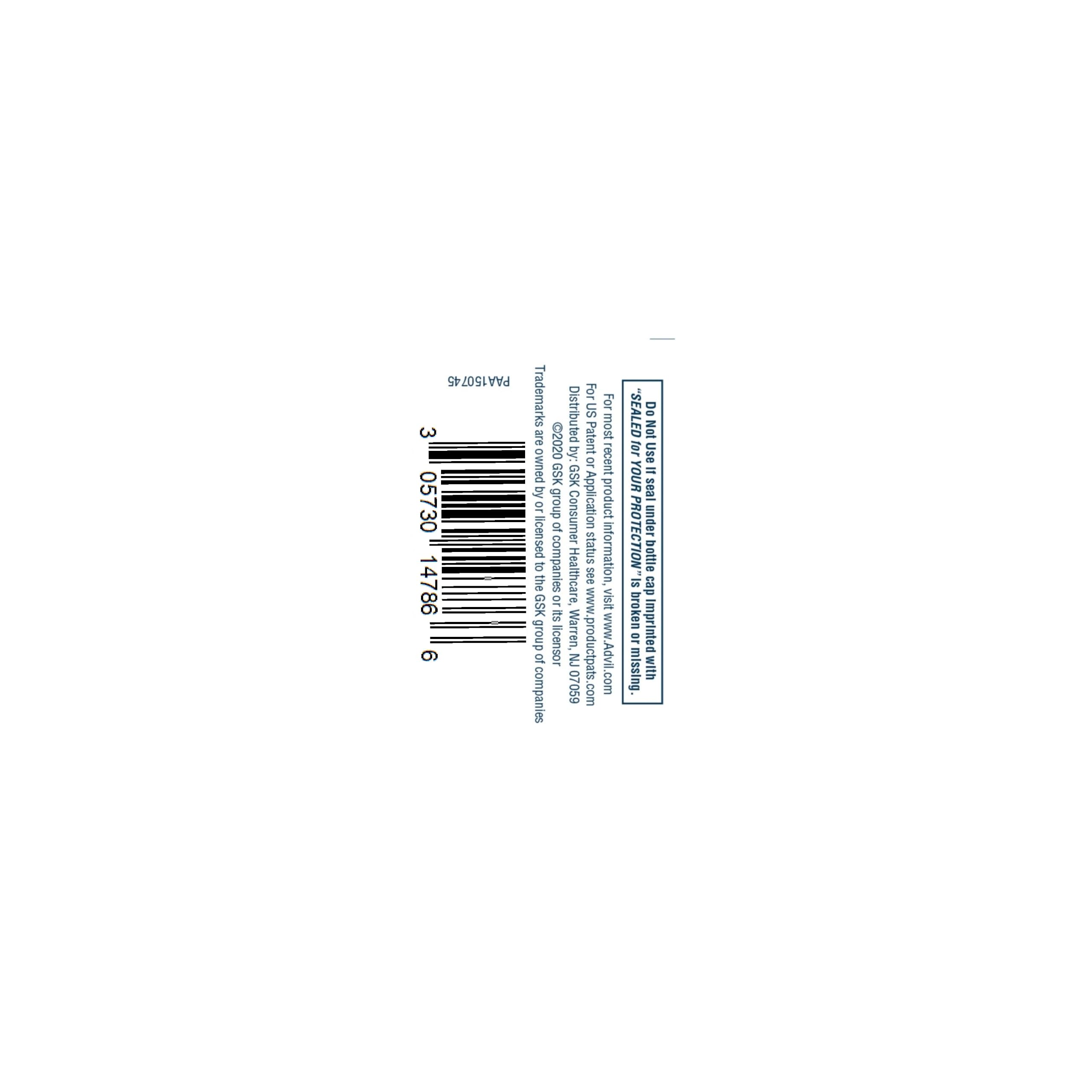 ​​Advil Dual Action Coated Caplets with Acetaminophen - 216 Count​ — Amazon image 16