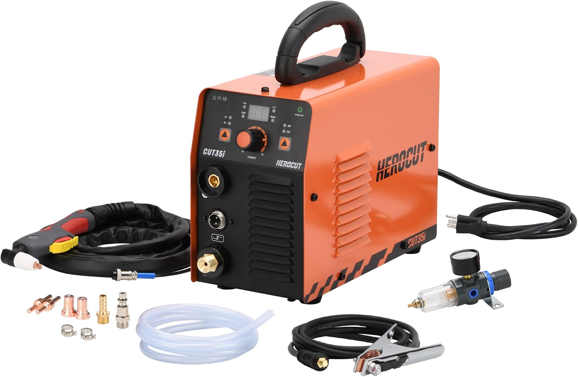 PLASMARGON Plasma Cutter 65A Plasma Cutting Machine 65Amp Dual Voltage
