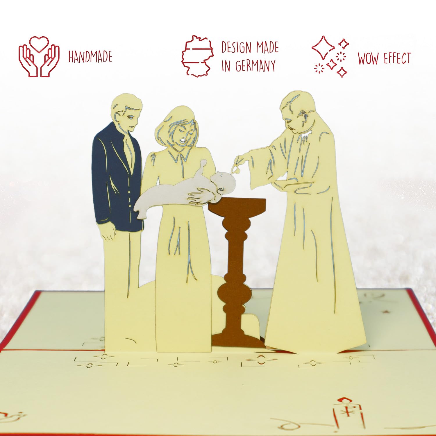 Carte D'invitation,3--Carte Pop Up Pour Bouquet De Fleurs 3D, Carte De Vœux Pour La Fête Des