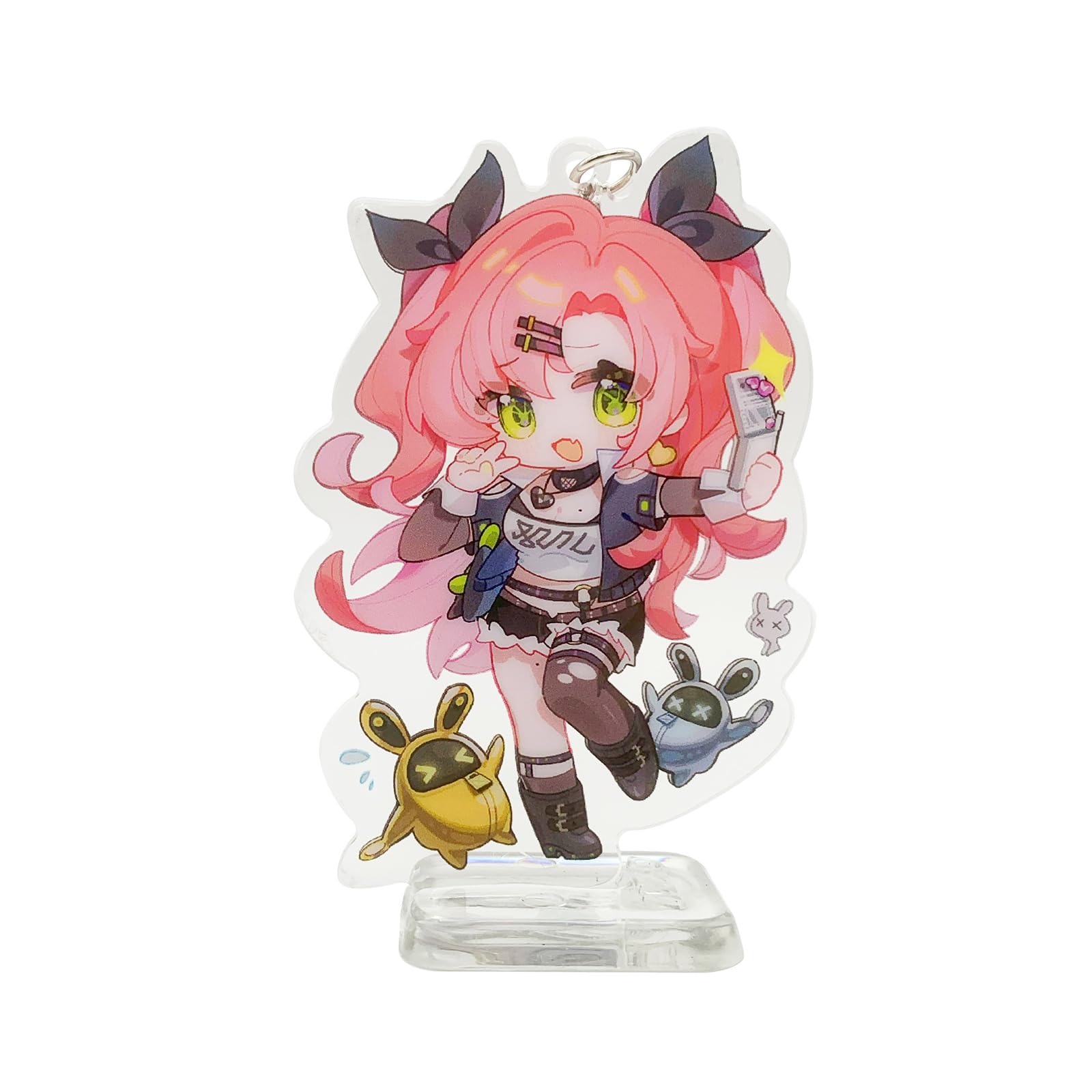 YJacuing Zenless Zone Zero Chibi Cute Acrylic Stand Figure Keychain